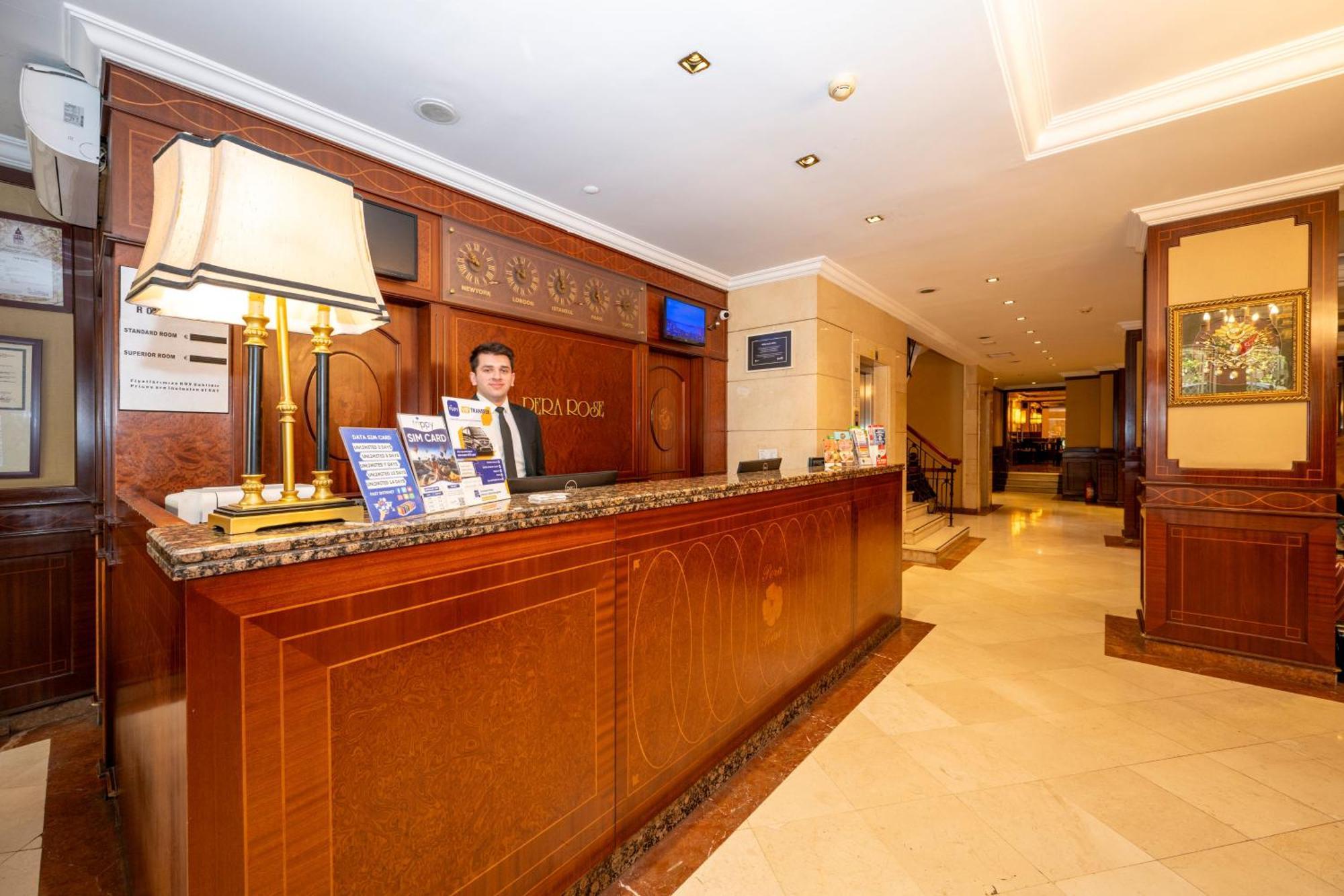 Pera Rose Hotel & Spa Istanbul Exterior photo